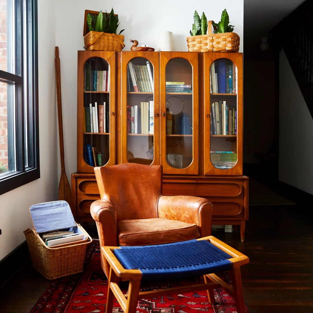 hotel reading nook